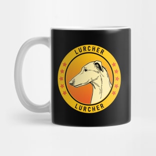 Lurcher Dog Portrait Mug